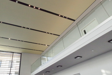 Richter lights and illuminated ceiling system at the fem research institute in Schwäbisch Gmünd